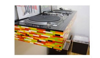 DIY Lego DJ booth