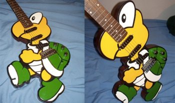 Koopa Troopa: la chitarra ispirata dalla tartaruga di Mario Bros.