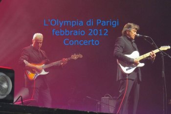 Concerto con Bobby Solo Olympia di Parigi Febbraio 2012