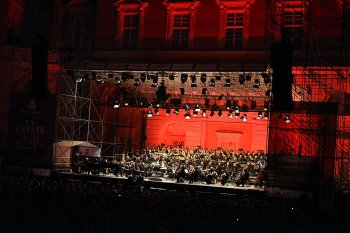 Il Maestro Ennio Morricone in concerto alla Reggia di Caserta