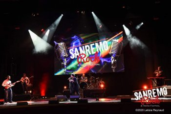 Sanremo palco dell'Ariston