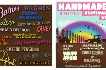 Pronto il programma alternativo per l'Handmade Festival del primo giugno