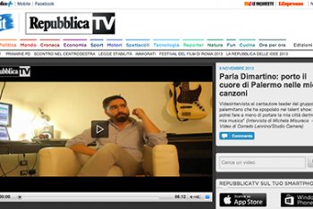 Videointervista di Repubblica a Dimartino, presentato come un prodotto dei talent show
