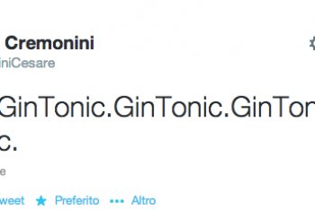 Il primo tweet di Cesare Cremonini