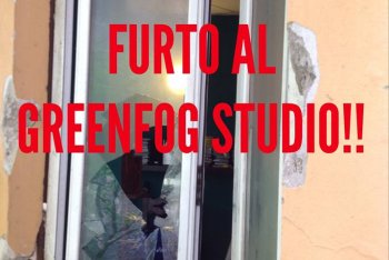 derubato il Green Fog Studio di Genova