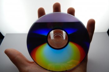 Un compact disc