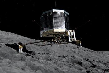 Il lander Philae sulla cometa