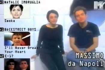 Daniele Bossari e Carmen Consoli a Select MTV