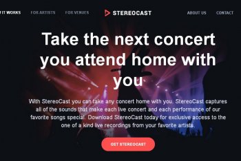 StereoCast, l'app per il download di brani live