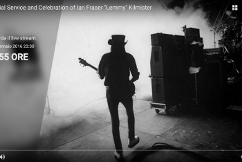 Il funerale di Lemmy sarà in diretta su Youtube