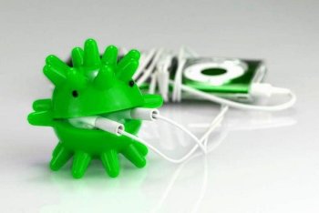 Un simpatico mangiatore di cuffiette