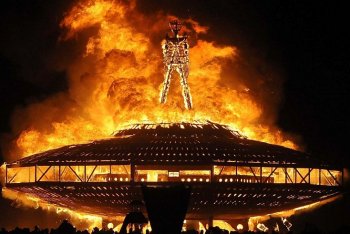 Burning Man David Bowie