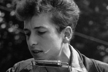 Bob Dylan + armonica