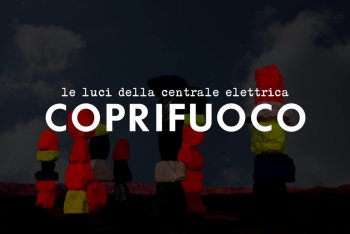 coprifuoco le luci della centrale elettrica