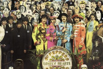 Beatles “Sgt. Pepper” collage Peter Blake anniversario