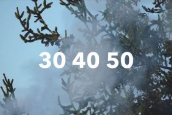 Un'immagine del video di "30 40 50" di Bianco