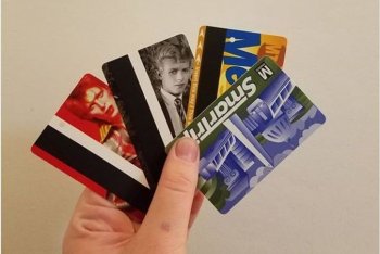 David Bowie metrocards (foto via Instagram)