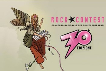La nuova immagine di Alessandro Baronciani, che cura le grafiche del Rock Contest dal 2015