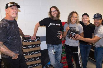 Greg Koch e i Metallica (via Stone Brewing)