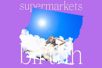 La copertina di Supermarkets, il nuovo singolo di Birthh