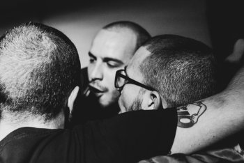 Abbraccio post concerto