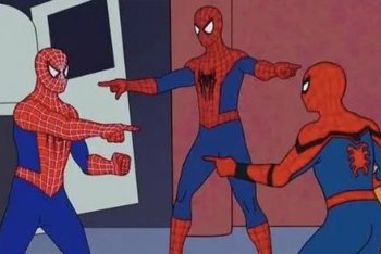 Il meme di Spiderman aggiornato al 2021, sezione musica