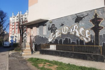 Il murale Glory a Rozzano