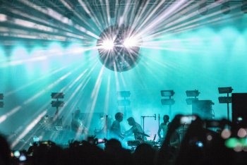 Gli LCD Soundsystem nel 2018 a Ferrara - foto stampa
