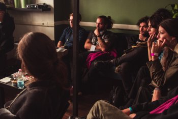 Quasi un webinar: durante un workshop al TAY Fest - foto di Francesca Sara Cauli