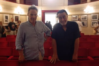 Antonio Aiazzi e Gianni Maroccolo al teatro Marchionneschi di Guardistallo (PI)