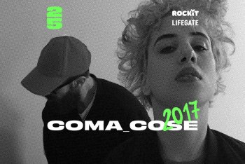 I Coma Cose in uno scatto del 2017 - artwork Giulia Cortinovis