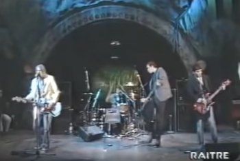I Nirvana ospiti al programma Tunnel di Rai 3, nell'ultima apparizione pubblica di Kurt Cobain (23 febbraio 1994)