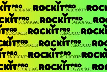 Il logo di Rockit PRO Producer, più volte