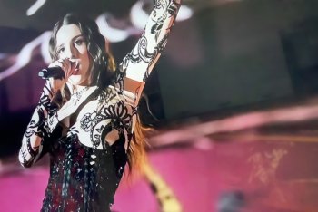 Angelina Mango alle prove dell'Eurovision