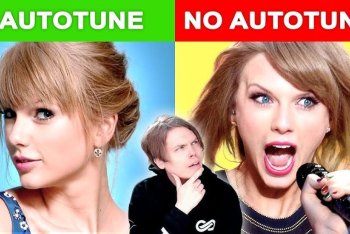 Uno dei tanti format video che analizza la differenza tra cantato con e senza Auto-Tune