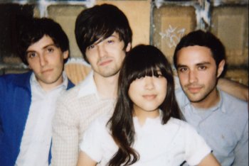 Scatto dei The Pains of Being Pure at Heart a inizio carriera