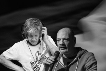 Jean Luc Stote a sinistra e il Ruvido a destra