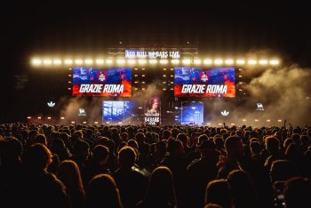 Il palco di Corviale per Red Bull 64 Bars Live