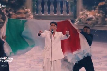Sal Da Vinci alla prima semifinale di Eurovision