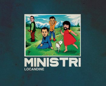 La copertina di "Locandine", il nuovo libro de I Ministr