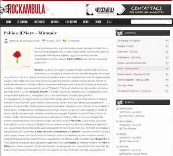 Miramòr, recensione su Rockambula