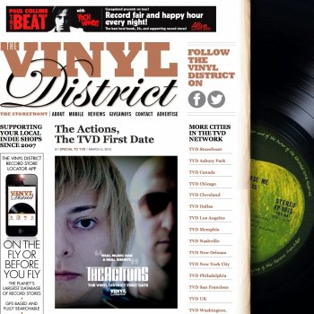 The Actions on The Vinyl District (First Date feature)