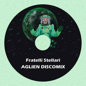 "Aglien Discomix", image on the physical cd.