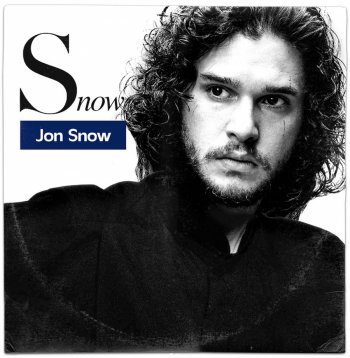 Jon Snow come Peter Gabriel