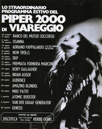 La locandina del Piper-2000