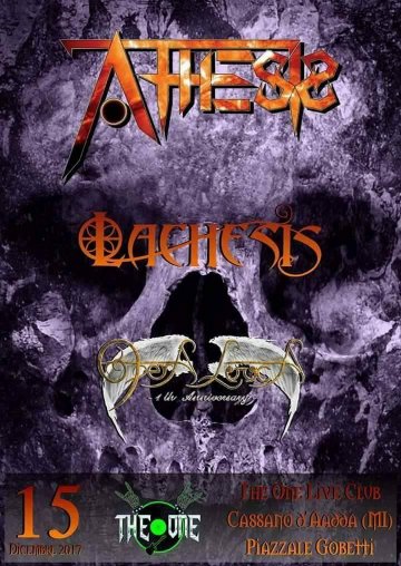 LACHESIS band - The One Metal Live - Cassano d'Adda MI