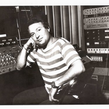Giuliano Sorgini al mixer - (c) Four Flies Records