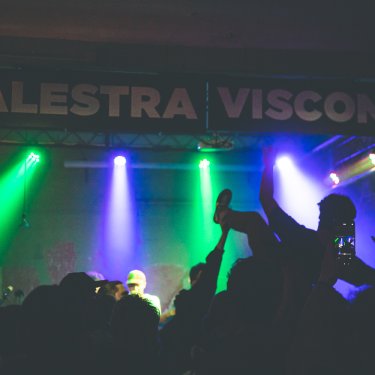 La Palestra Visconti per il live di Visconti
