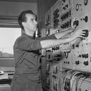 Luigi Nono ai telai - foto NoMus ETS