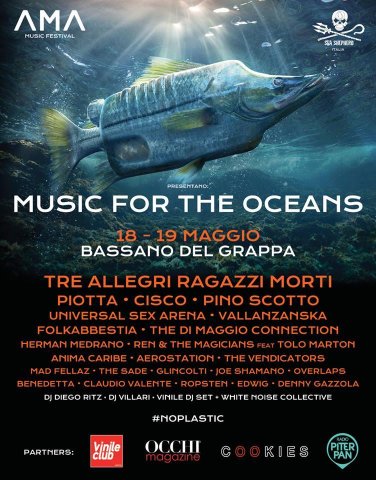 Locandina MUSIC FOR THE OCEANS